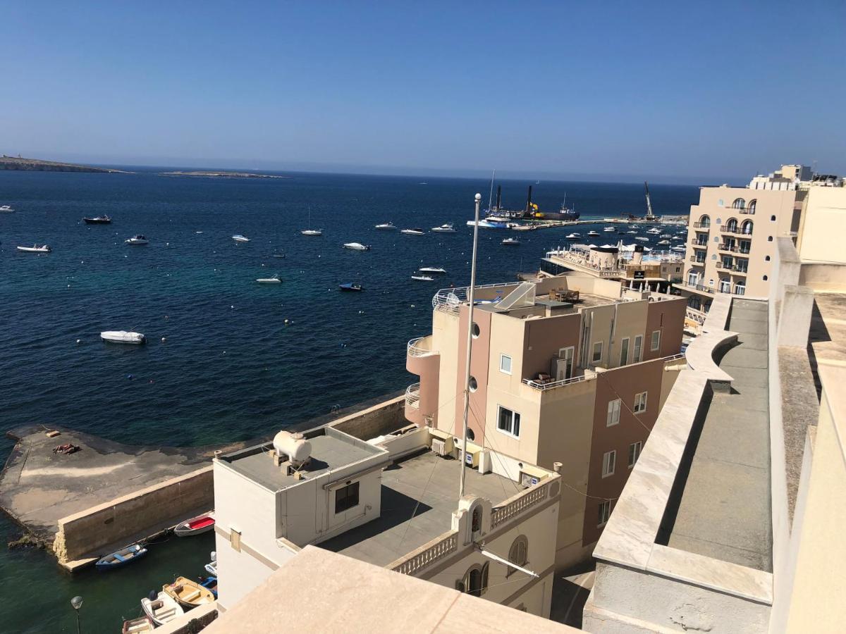 Apartament The Sea Across The Road Penthouse 5 San Pawl il-Baħar Zewnętrze zdjęcie